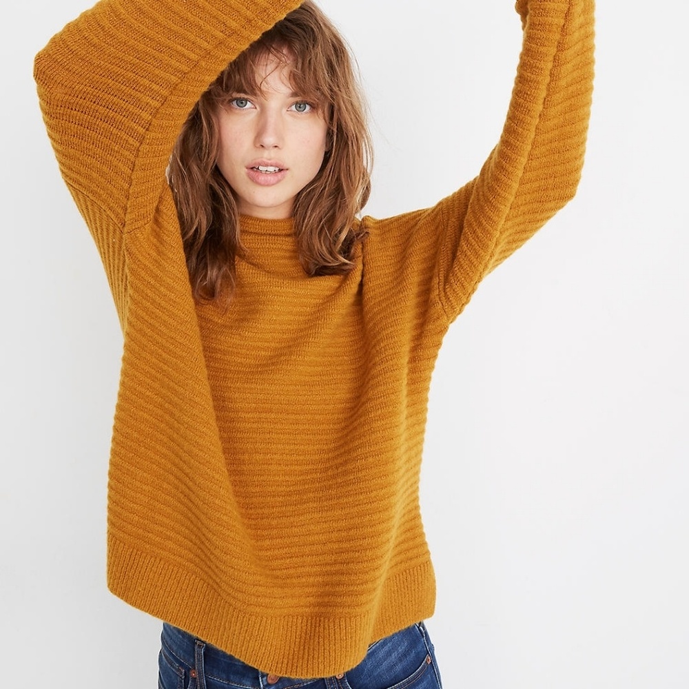 Madewell | Belmont Mockneck Sweater - Picture 2 of 8